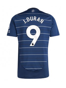 Aston Villa Jhon Duran #9 Ausweichtrikot 2024-25 Kurzarm